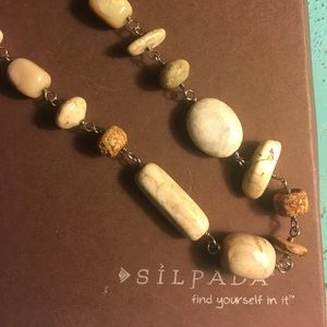Silpada Neutral Stone Necklace